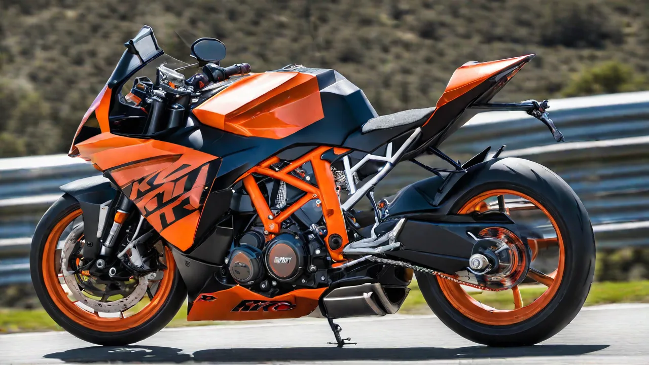 Everyday Motorcycles' Review of the 2024 KTM RC 8C: A Lightweight Sport Bike for Enthusiasts